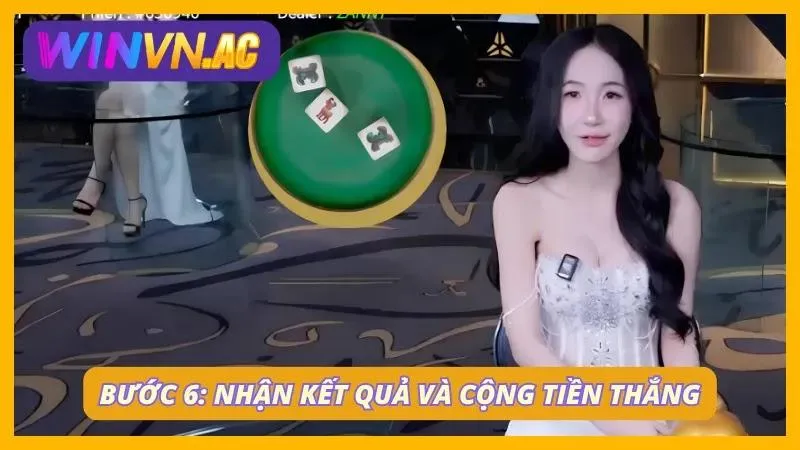 Tiền thưởng được cộng trực tiếp vào số dư sau khi chiến thắng